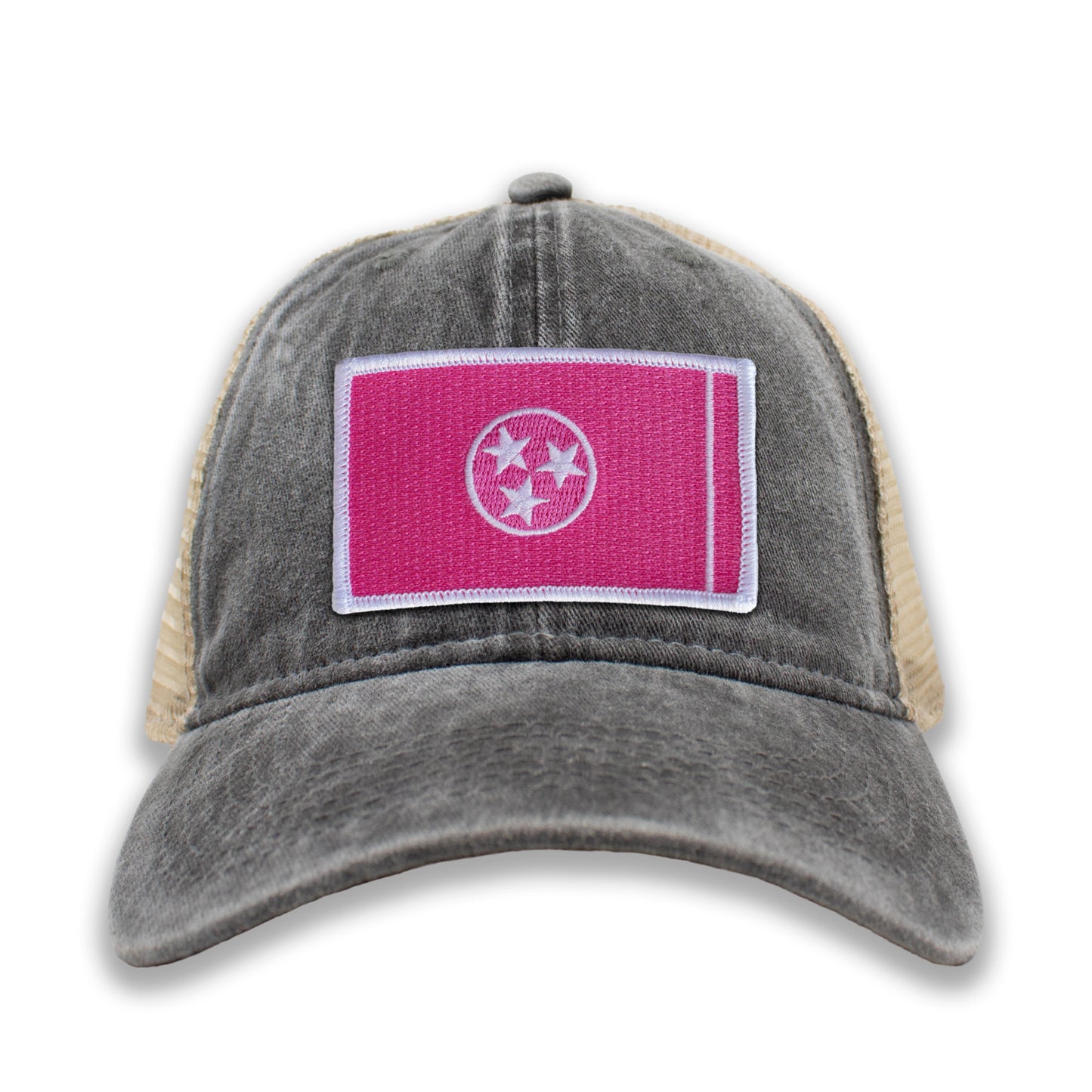 Pink Tennessee State Flag Ball Cap or Trucker Hat
