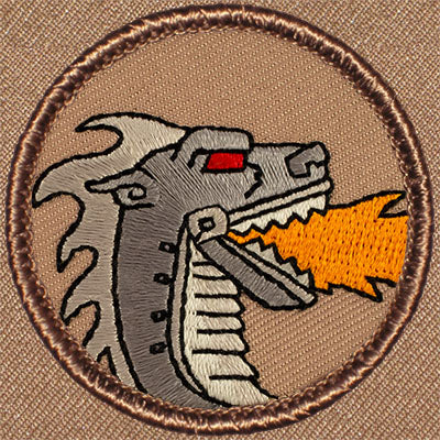 Robot Dragon Patrol Patch Ð Scout Patch