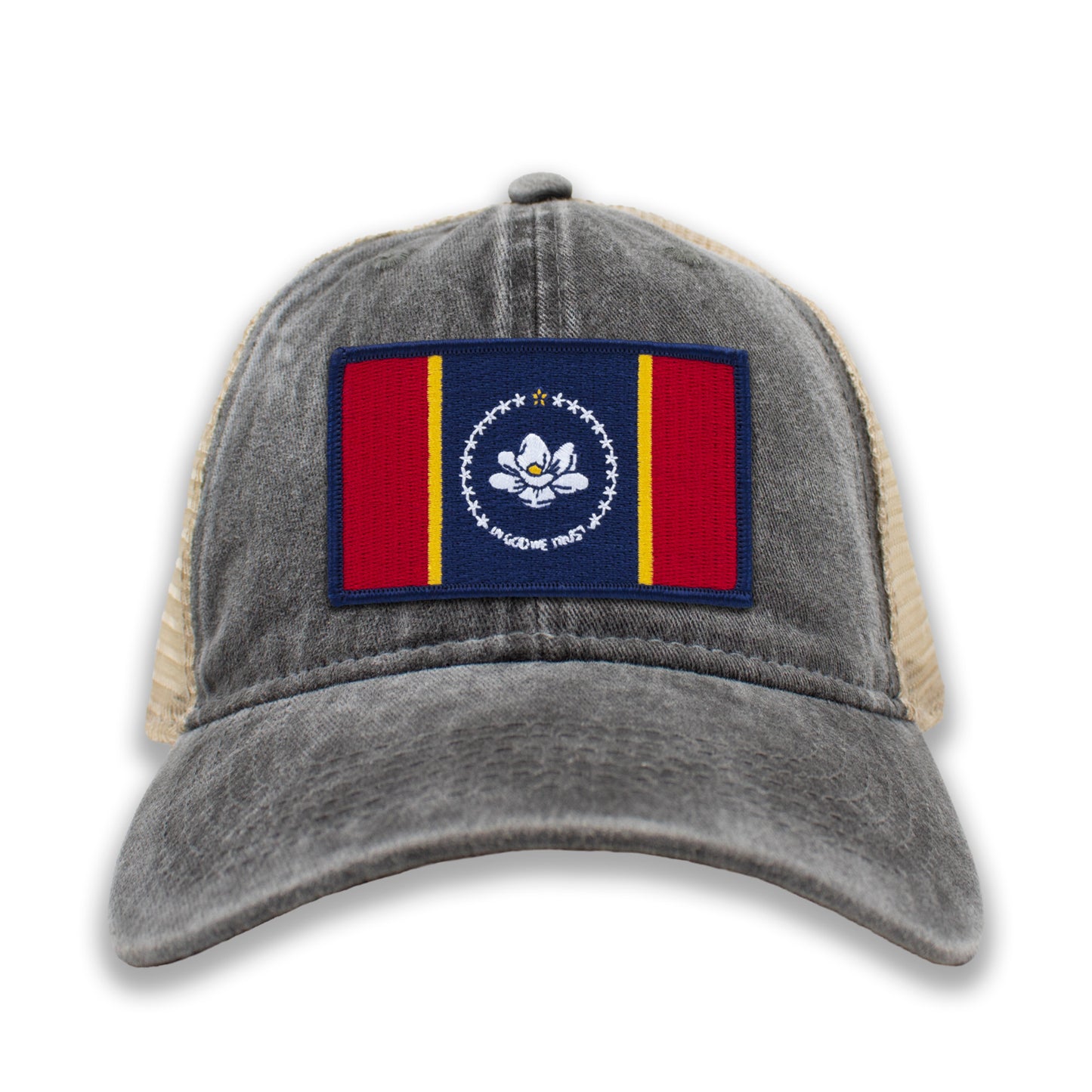 Mississippi State Flag Ball Cap or Trucker Hat