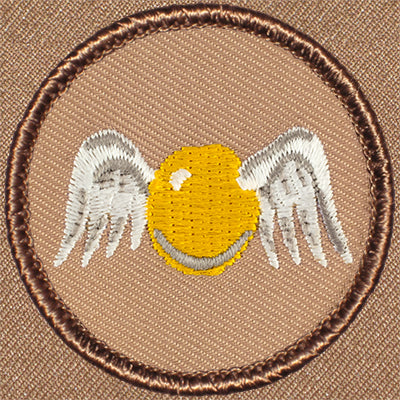 Flying Ping Pong Patrol Patch Ð Scout Patch