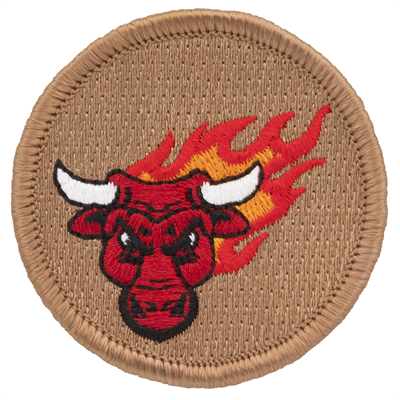 Flaming Bull Scout Patrol Patches