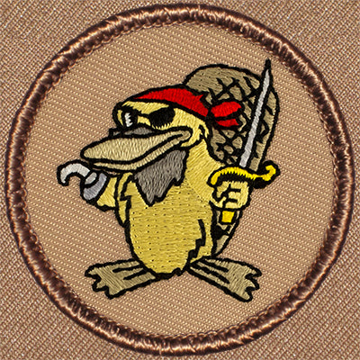 Pirate Platypus Patrol Patch Ð Scout Patch
