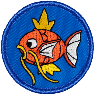 Crowned Fish Patrol Patch