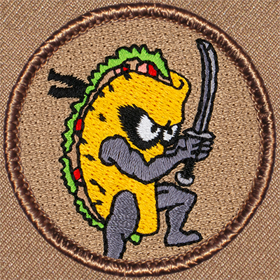Ninja Taco Patrol Patch Ð Scout Patch
