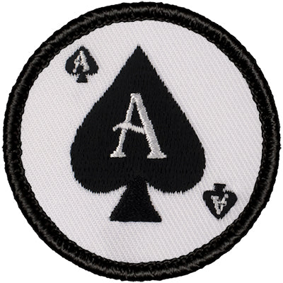 "A" Ace of Spades Patrol Patch Ð Scout Patch