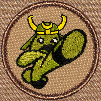 Wasabi Warrior Patrol Patch Ð Scout Patch