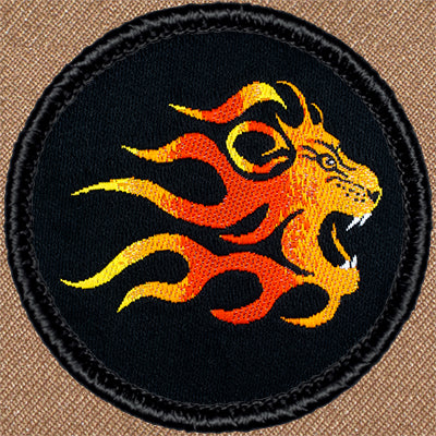 Fire Lion Patrol Patch Ð Scout Patch