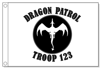 Dragon Patrol Flag