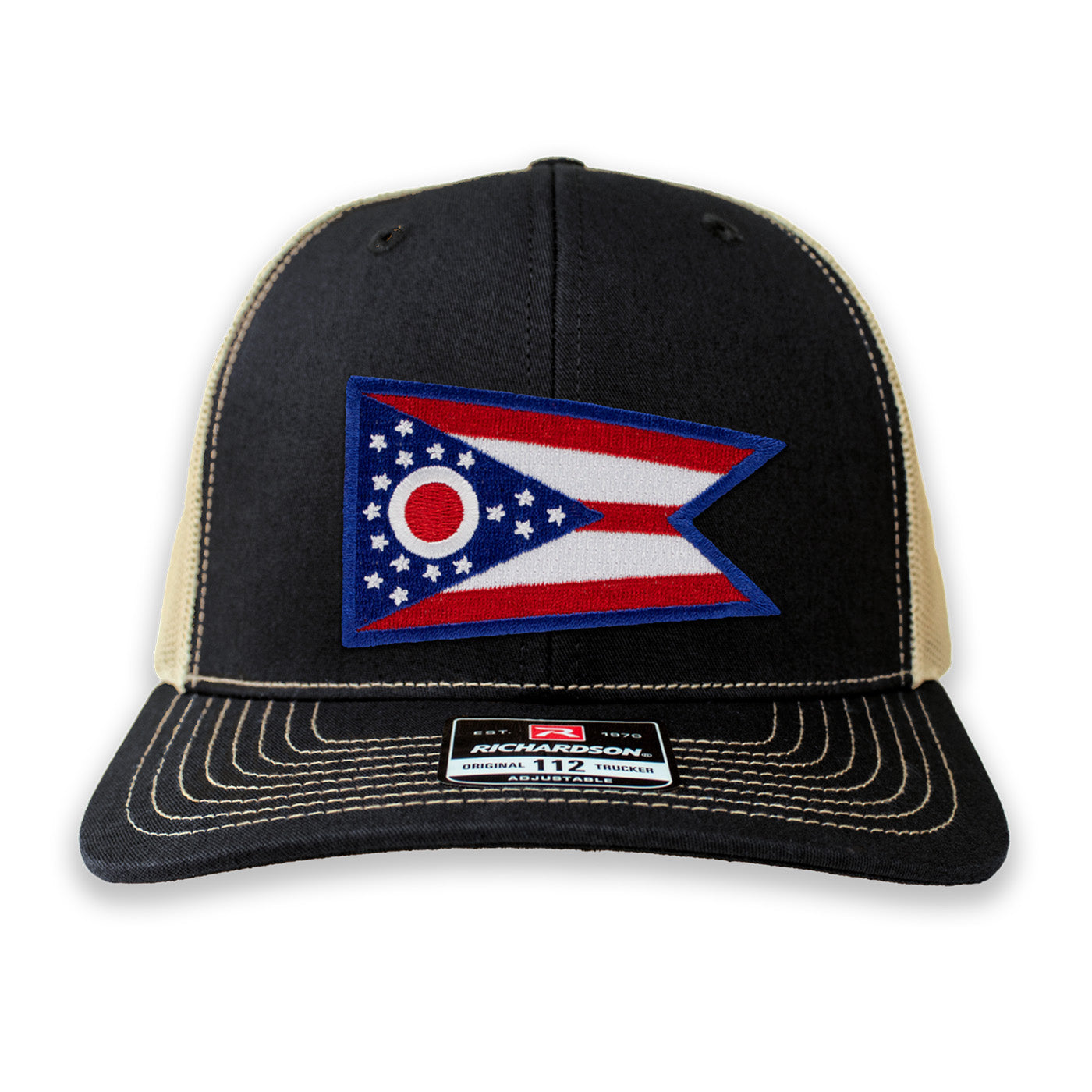 Ohio State Flag Ball Cap or Trucker Hat