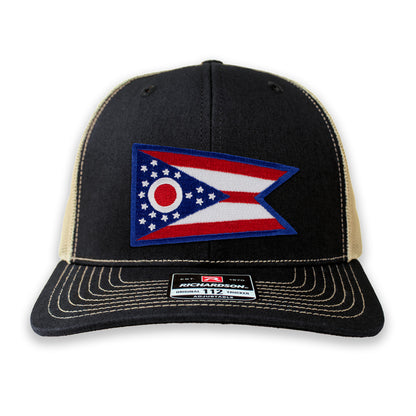 Ohio State Flag Ball Cap or Trucker Hat