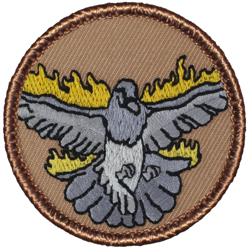 Flaming Pigeon Scout Patrol Patches