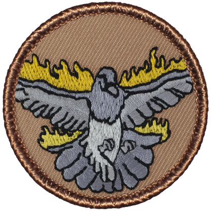 Flaming Pigeon Scout Patrol Patches