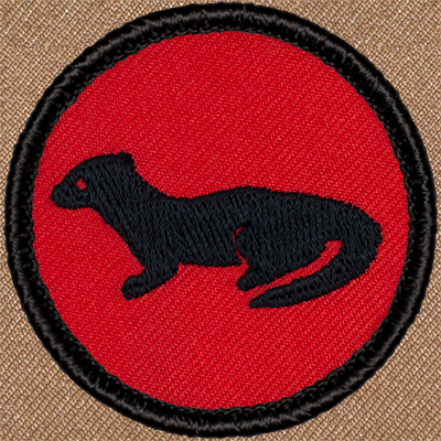 Retro Otter Patrol Patch (#736R) - Sew-on Scout Patch