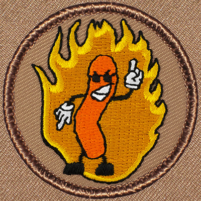 Flaming Cheeto Patrol Patch Ð Scout Patch