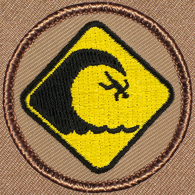 High Surf Patrol Patch Ð Scout Patch
