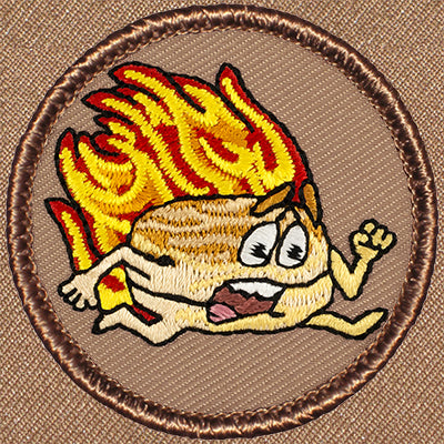 Flaming Biscuit Patrol Patch Ð Scout Patch