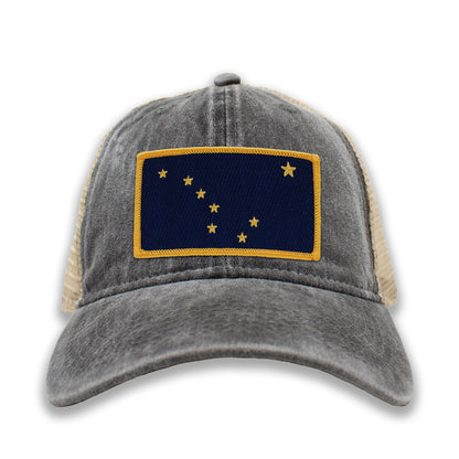 Alaska State Flag Ball Cap or Trucker Hat