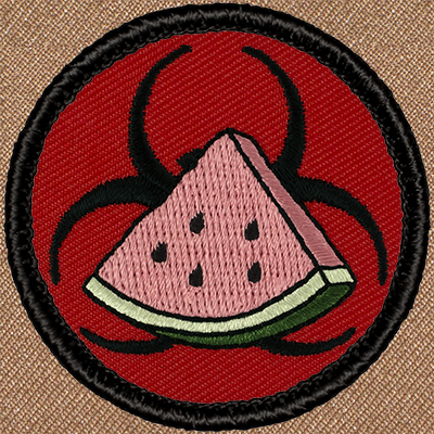 Bio Hazard Melon Patrol Patch Ð Scout Patch