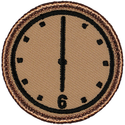 Six O'Clock Scout Patrol patches