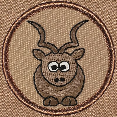 Cartoon Kudu Patrol Patch Ð Scout Patch