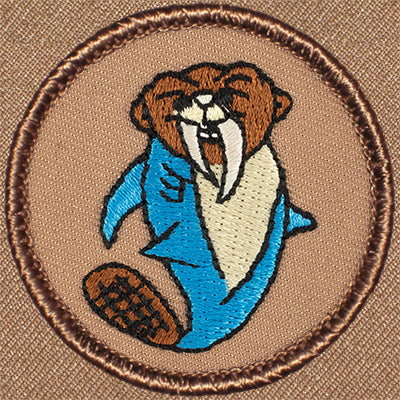 Beaver Shark Patrol Patch Ð Scout Patch