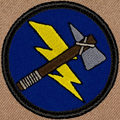 Lightning Tomahawk Patrol Patch Ð Scout Patch