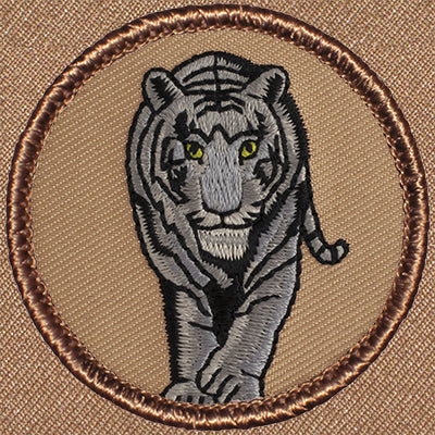 Silver Tiger Patrol Patch Ð Scout Patch
