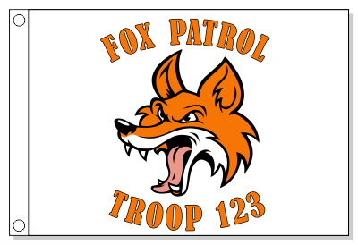 Fox Patrol Flag