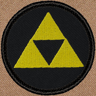 Gold Triangle Patrol Patch Ð Scout Patch