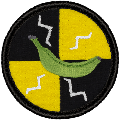 Nuclear Banana Patrol Patch Ð Scout Patch
