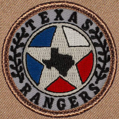Texas Rangers Patrol Patch Ð Scout Patch