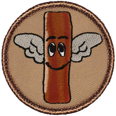 Flying Bacon Patrol Patch Ð Scout Patch
