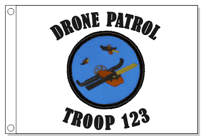 Perdix Drone Patrol Flag