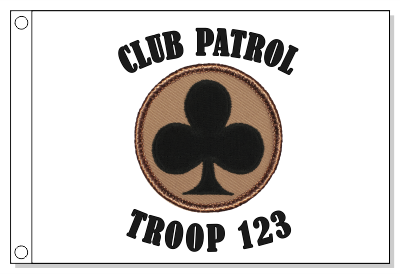 Club  Patrol Flag