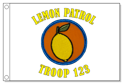 Lemon Patrol Flag