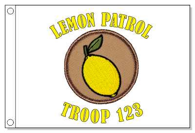 Lemon Patrol Flag
