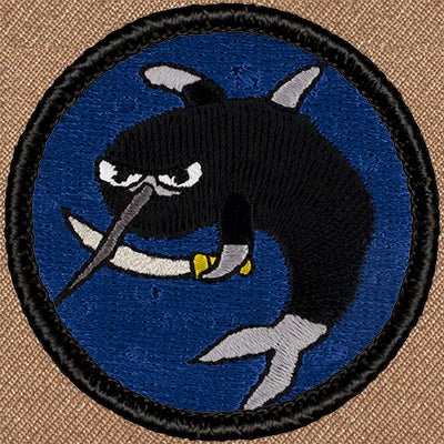 Ninja Narwhal Patrol Patch Ð Scout Patch