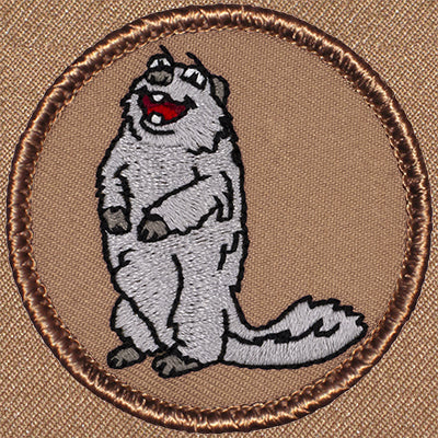 Silver Marmot Patrol Patch Ð Scout Patch
