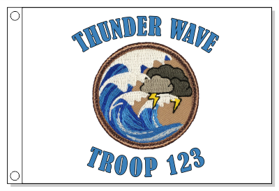 Thunder Wave Patrol Flag