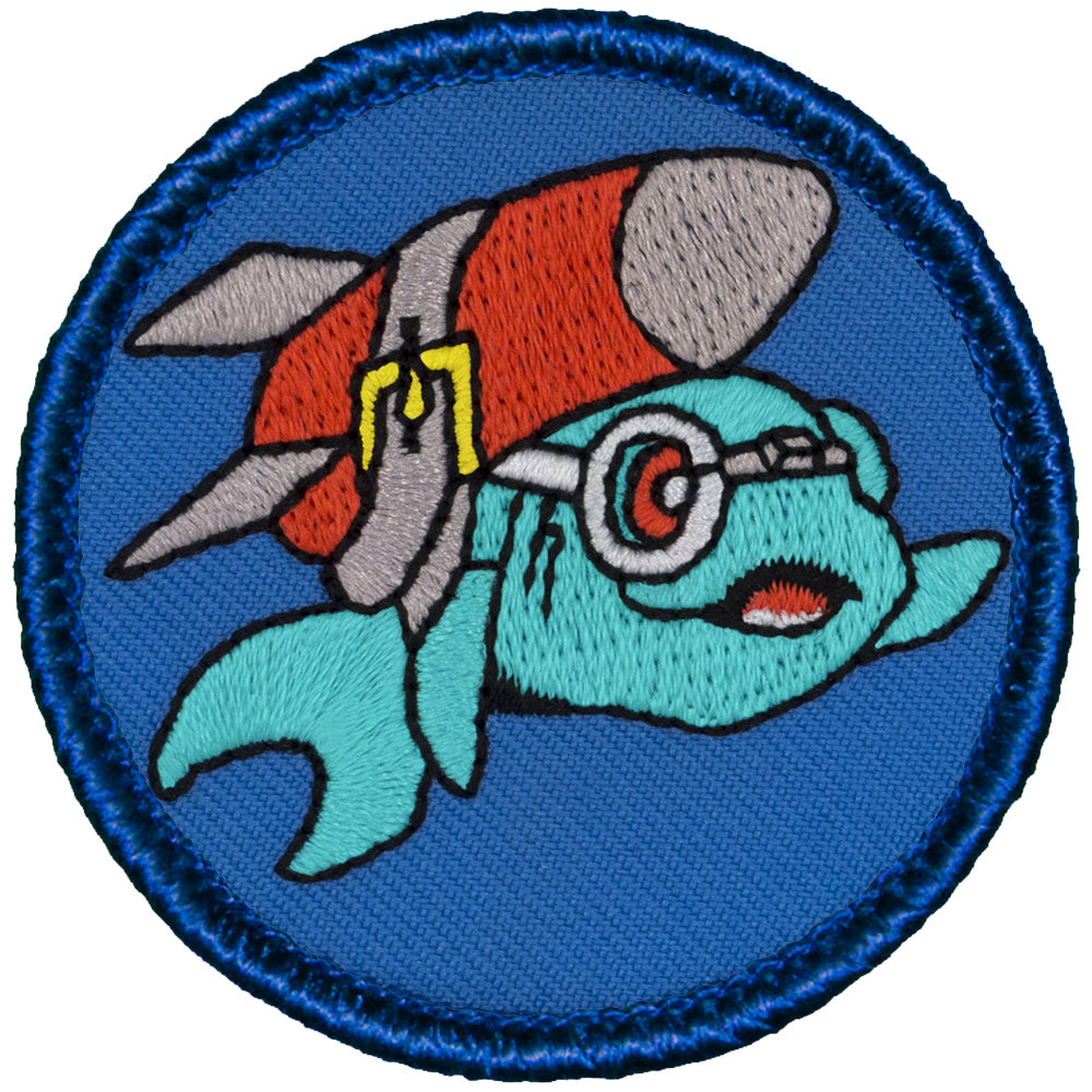 Rocket Fish Patrol Patch