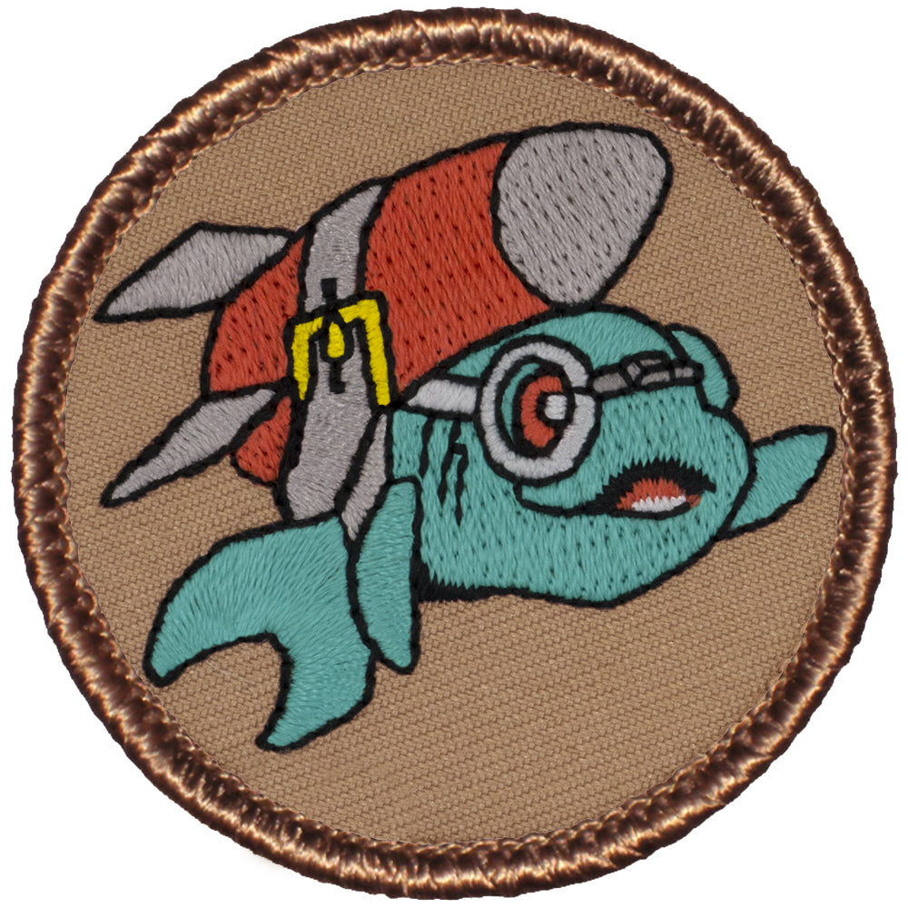 Rocket Fish Patrol Patch