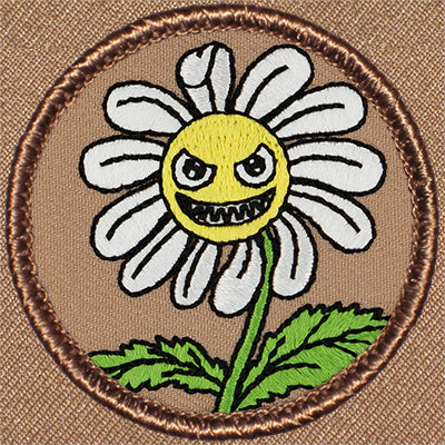 Carnivorous Daisies Patrol Patch Ð Scout Patch