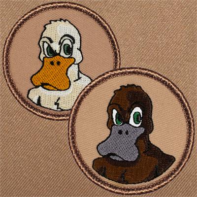 Angry Duck/Platypus Patrol Patch