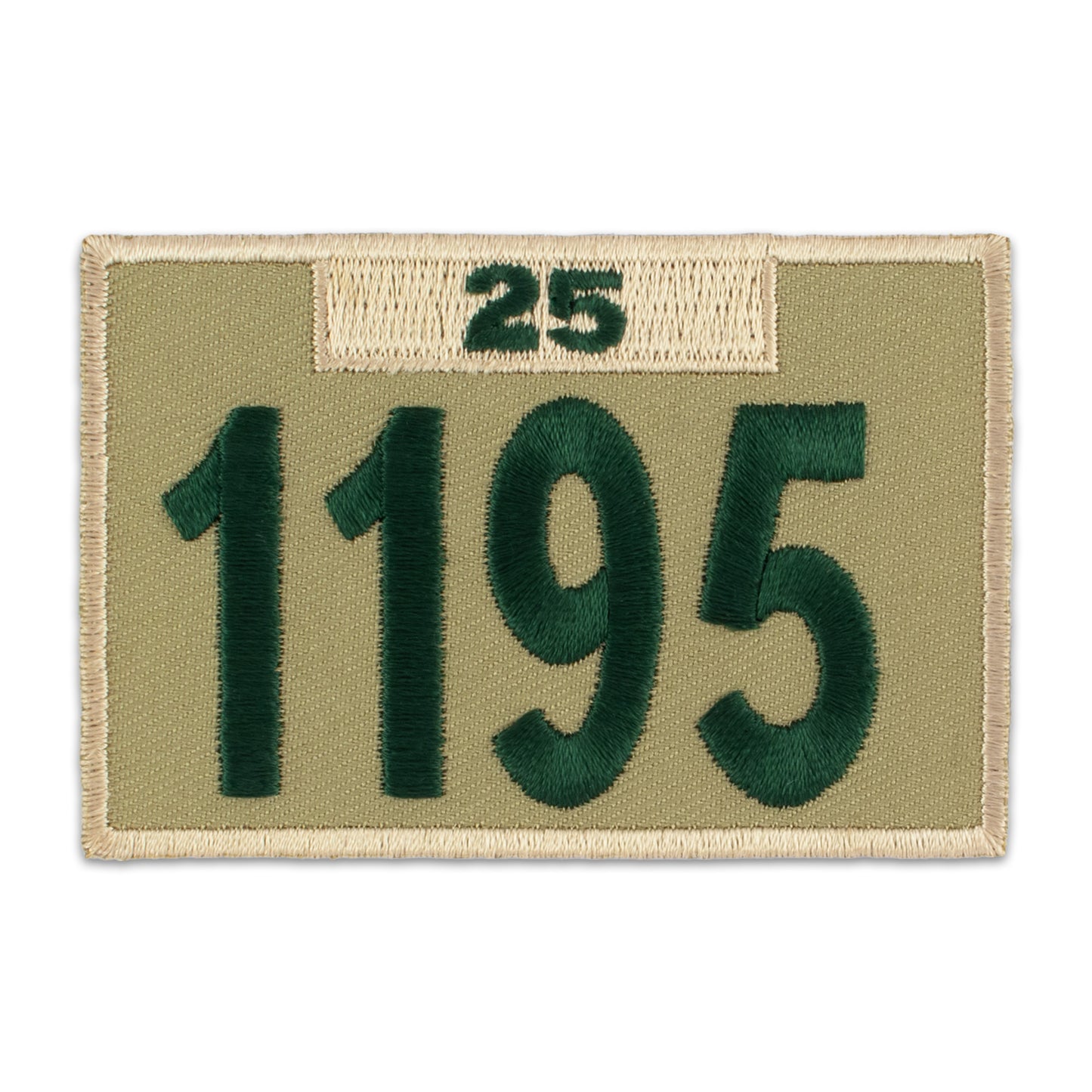 B) Khaki/Green Veteran Bar Numerals