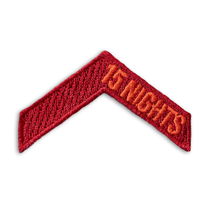 Camping Nights Achievement Patches