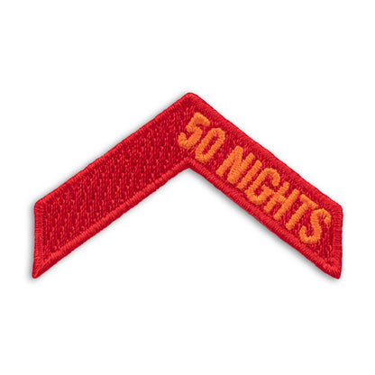 Camping Nights Achievement Patches