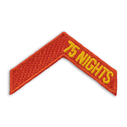 Camping Nights Achievement Patches