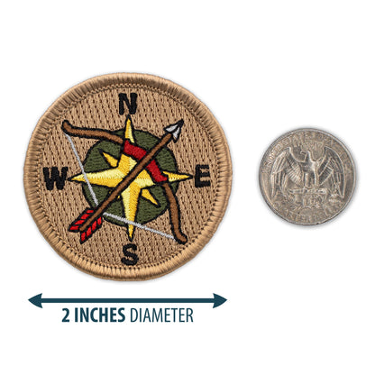 Archery 2” embroidered scout patrol patches