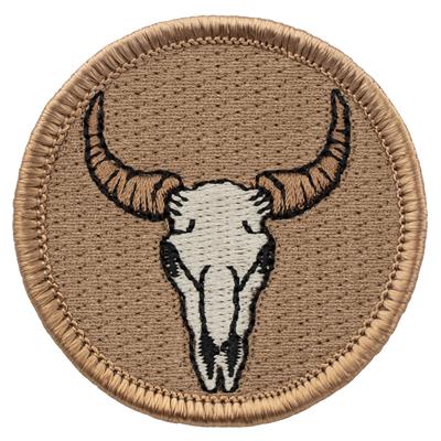 Longhorn Skull Scout Patrol Patches