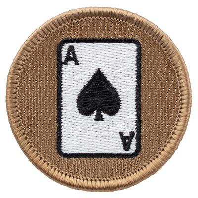 Ace of Spades Patrol Patch Ð Scout Patch